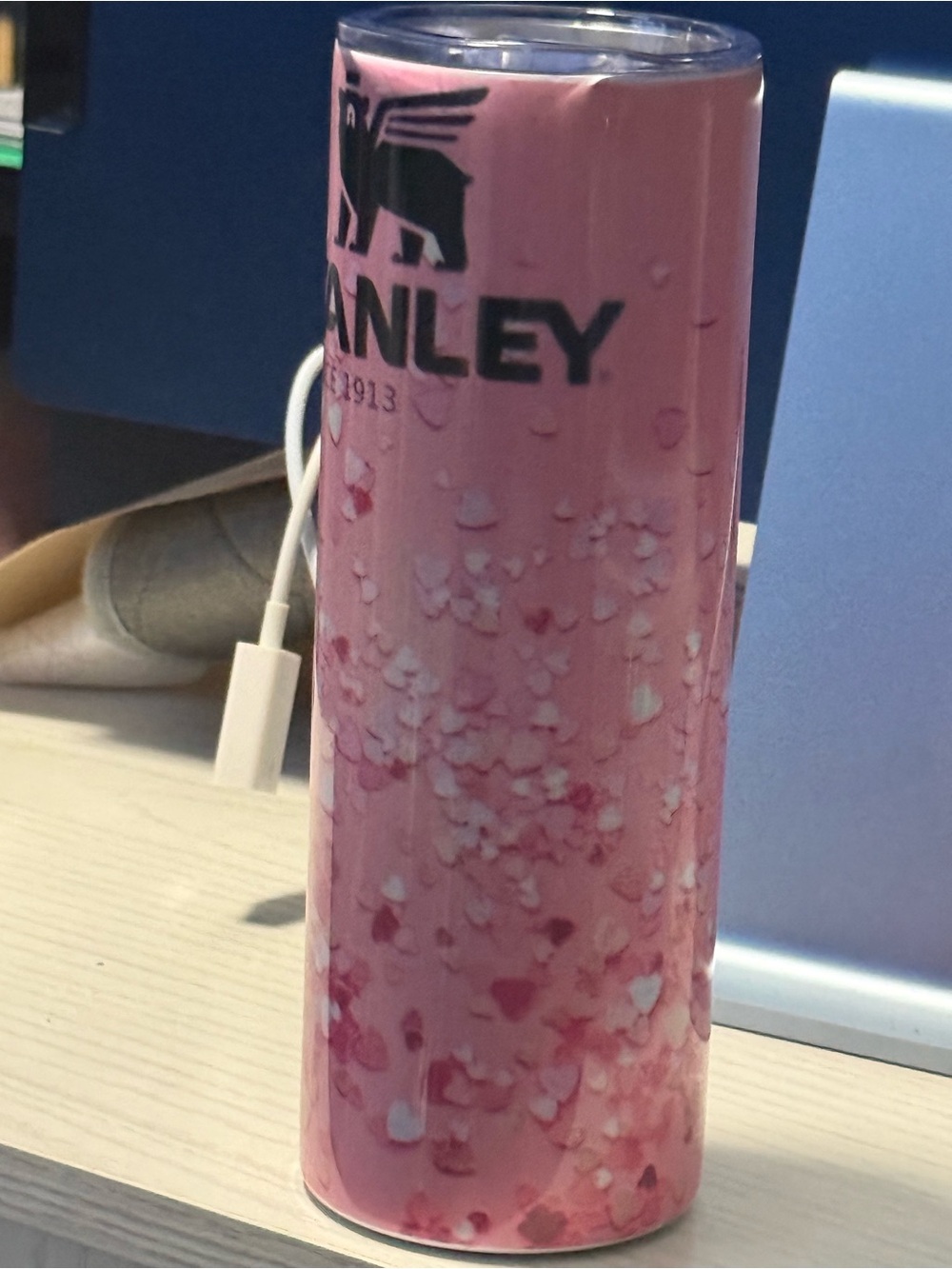 Pink Floral Insulated Tumbler